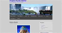 Desktop Screenshot of mundomelhor.net